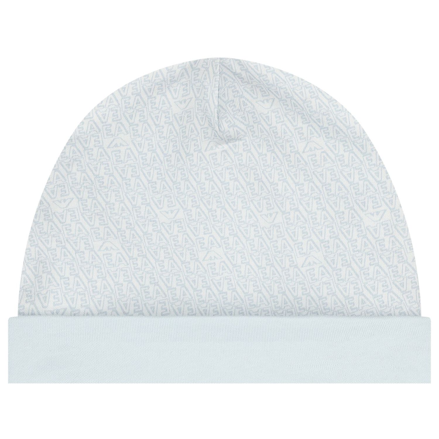 Baby Boys Blue Logo Babygrow Set, 5, hi-res