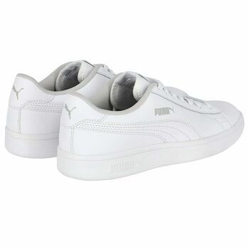 White Logo Trainers