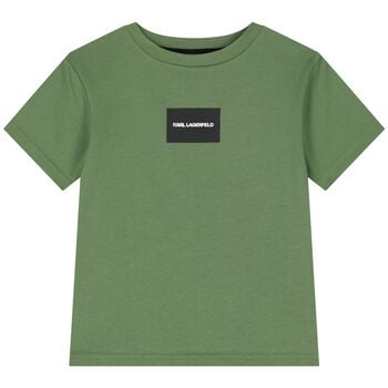 Boys Green Logo T-Shirt