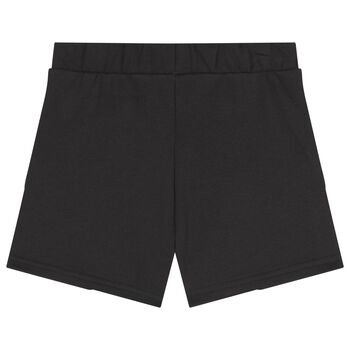 Boys Black Logo Shorts
