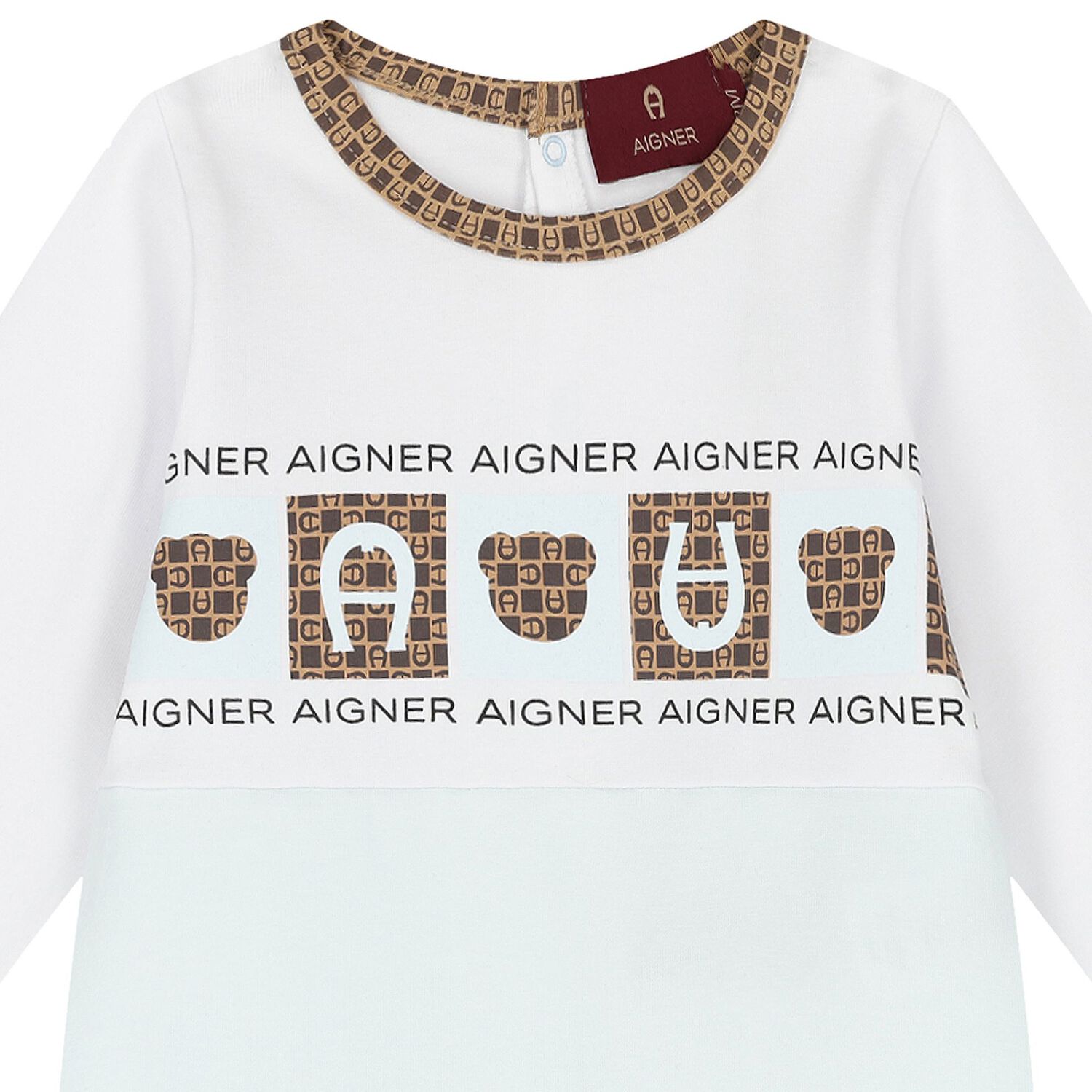 أفارول أولاد بالشعار باللون الأبيض والازرق, 1, hi-res