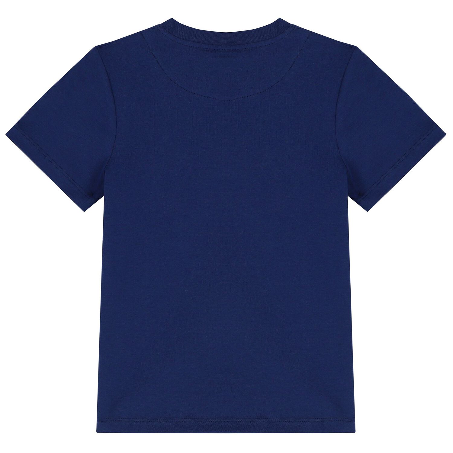 Boys Navy Blue & Green Logo Shorts Set, 1, hi-res image number null