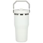 White Ice Flow Flip Straw Tumbler, 1, hi-res