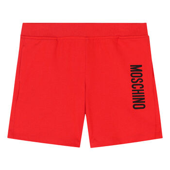 Red Logo Shorts