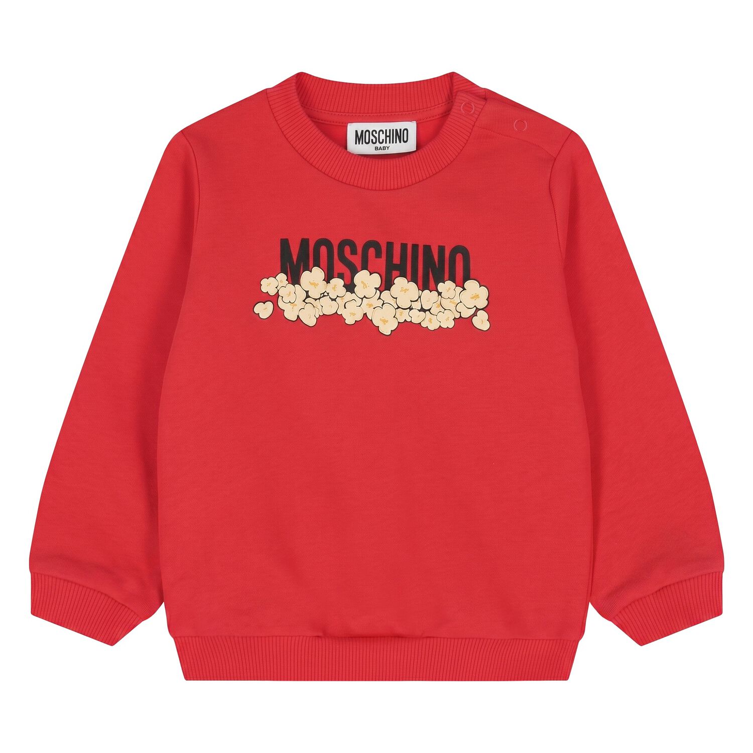 Younger Red Popcorn Logo Sweatshirt, 2, hi-res