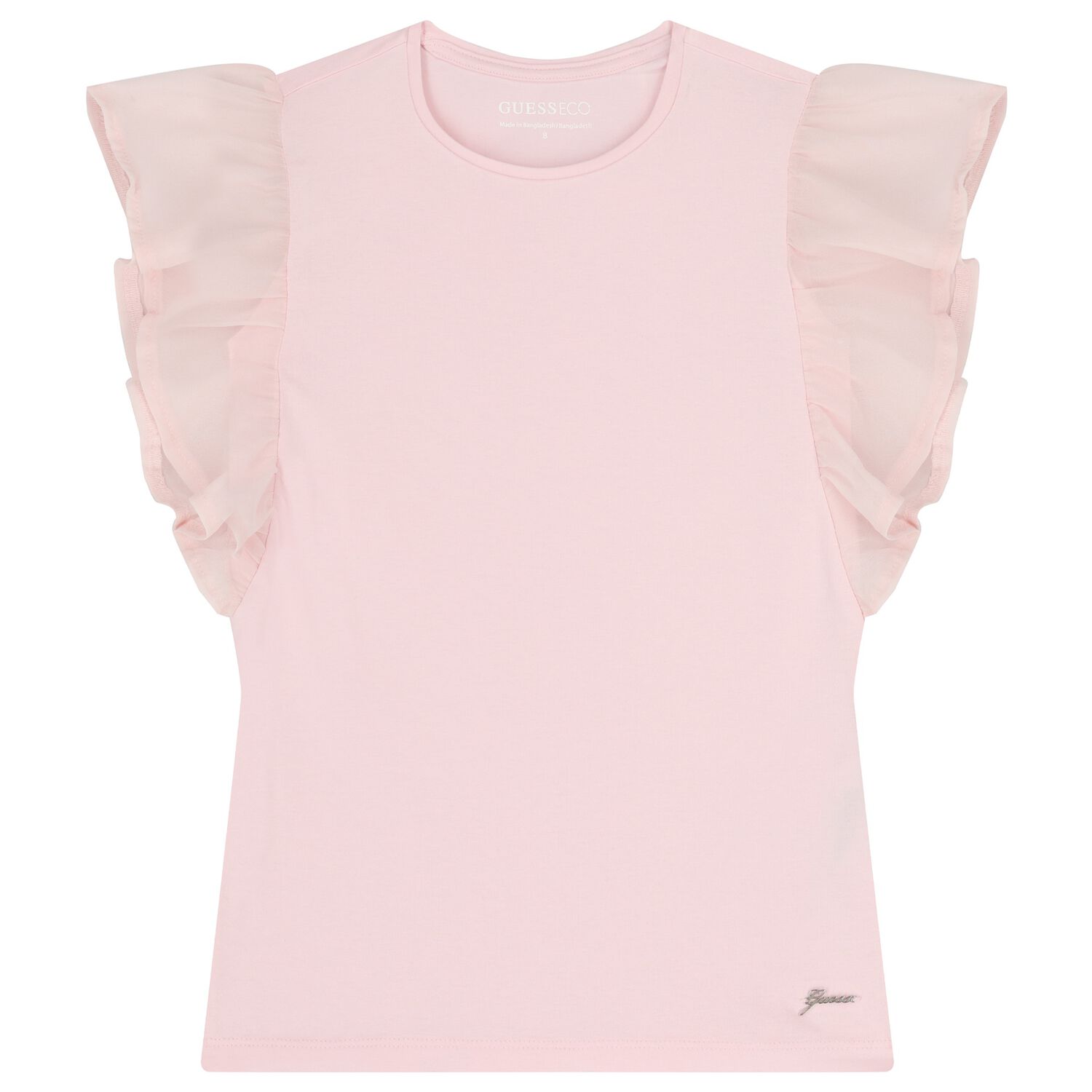 Girls Pink Logo T-Shirt, 2, hi-res