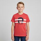 Boys Red Logo T-Shirt, 3, hi-res