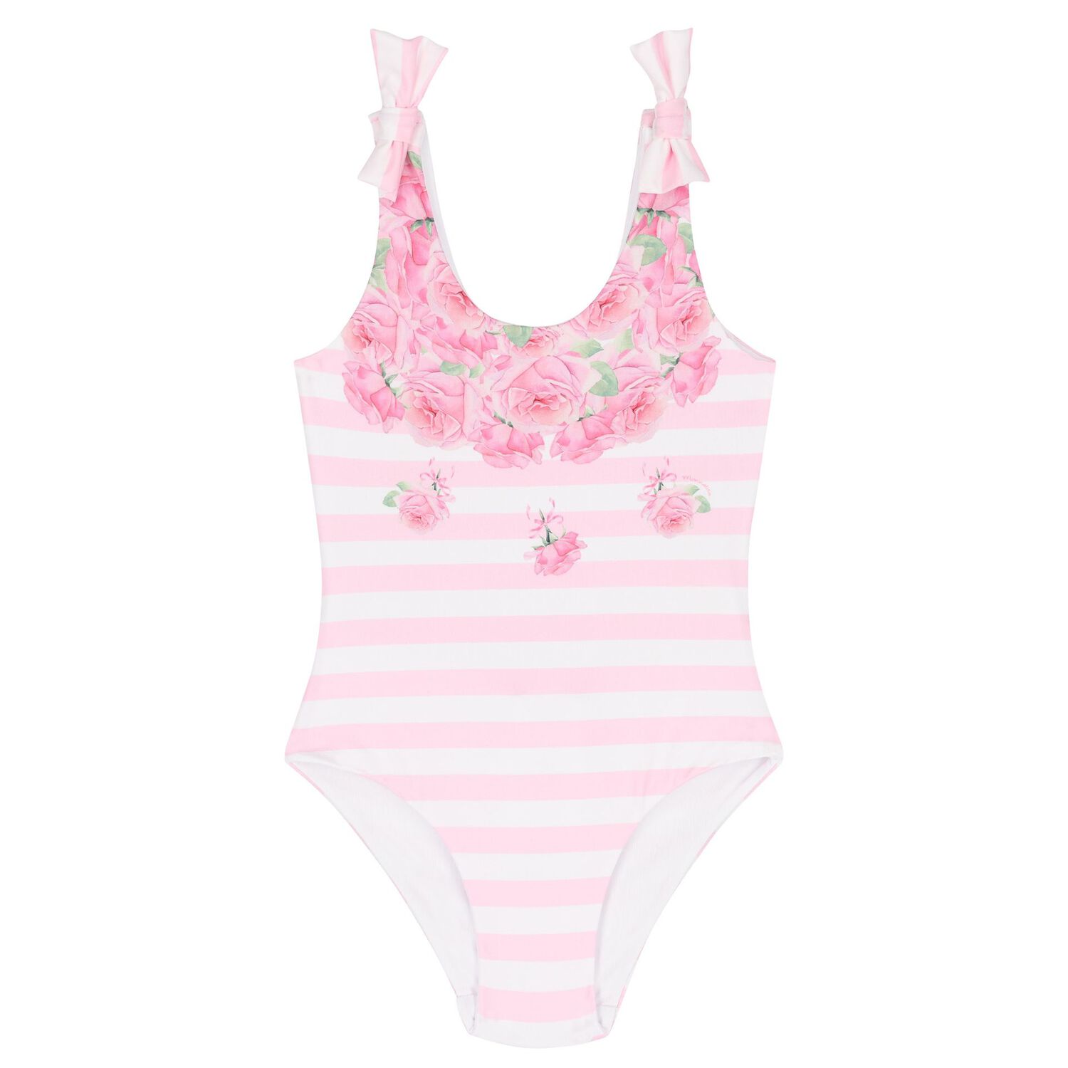 ملابس سباحه من التول للبنات باللون الزهرى والوردى , 1, hi-res