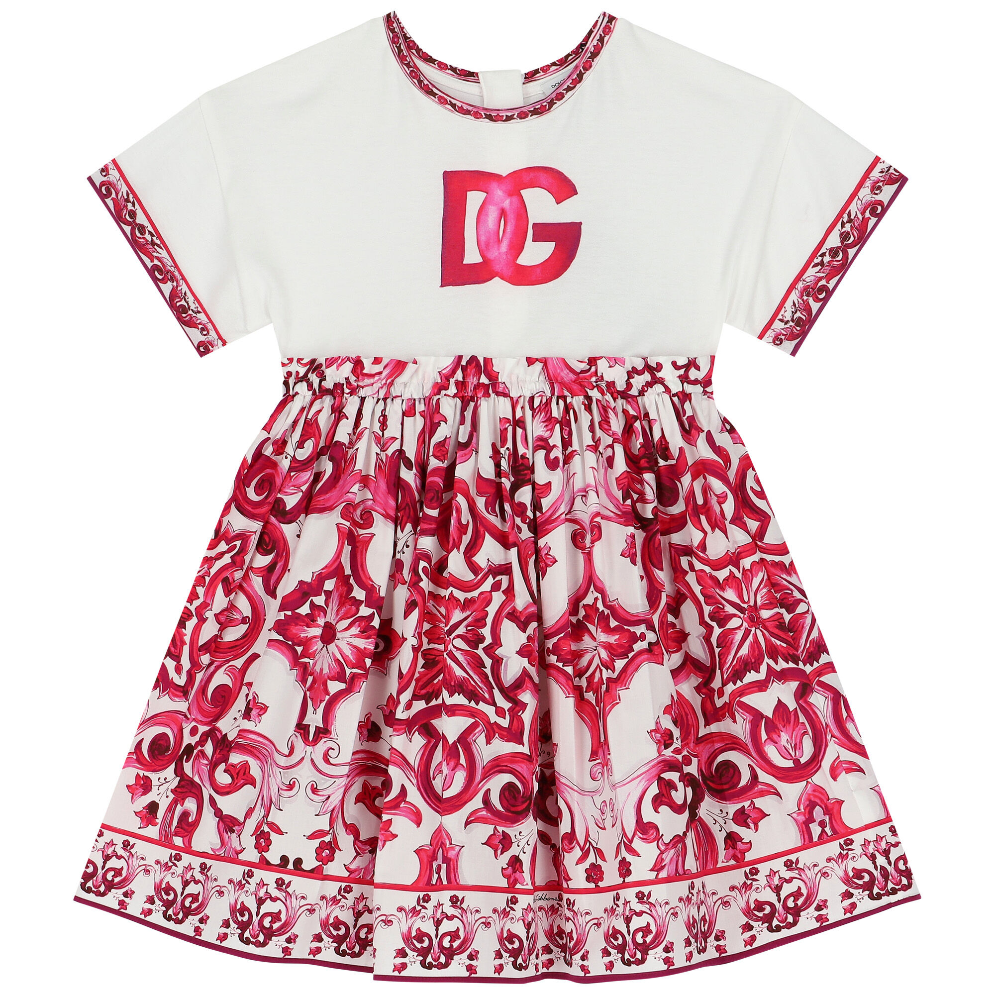 Dolce and gabbana baby girl dress hot sale