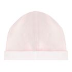 طقم بنات هدايا  أفرول بالشعار باللون الأبيض والوردي , 1, hi-res