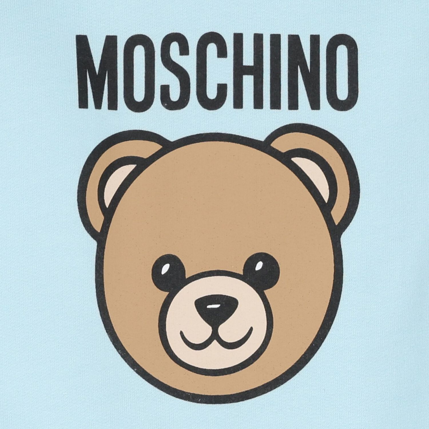 أفرول للأطفال بشعار تيدي بير باللون الأزرق, 3, hi-res