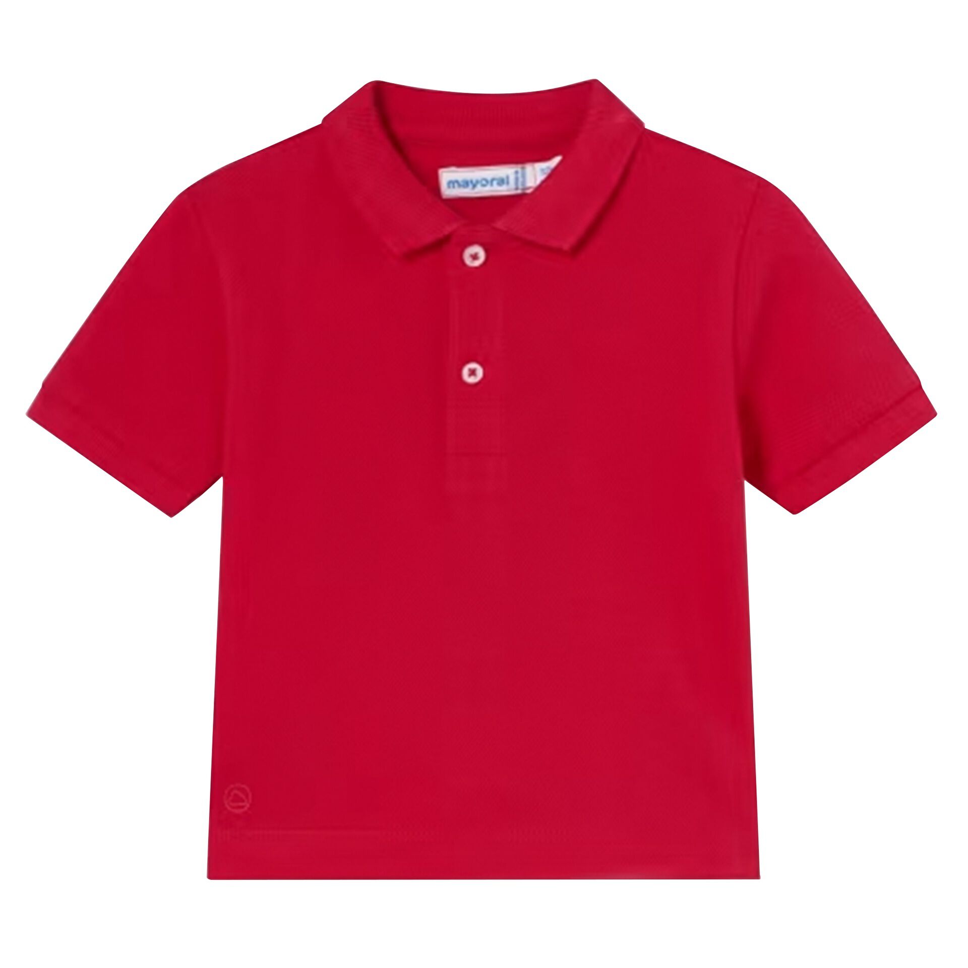 Boys red polo shirt outlet