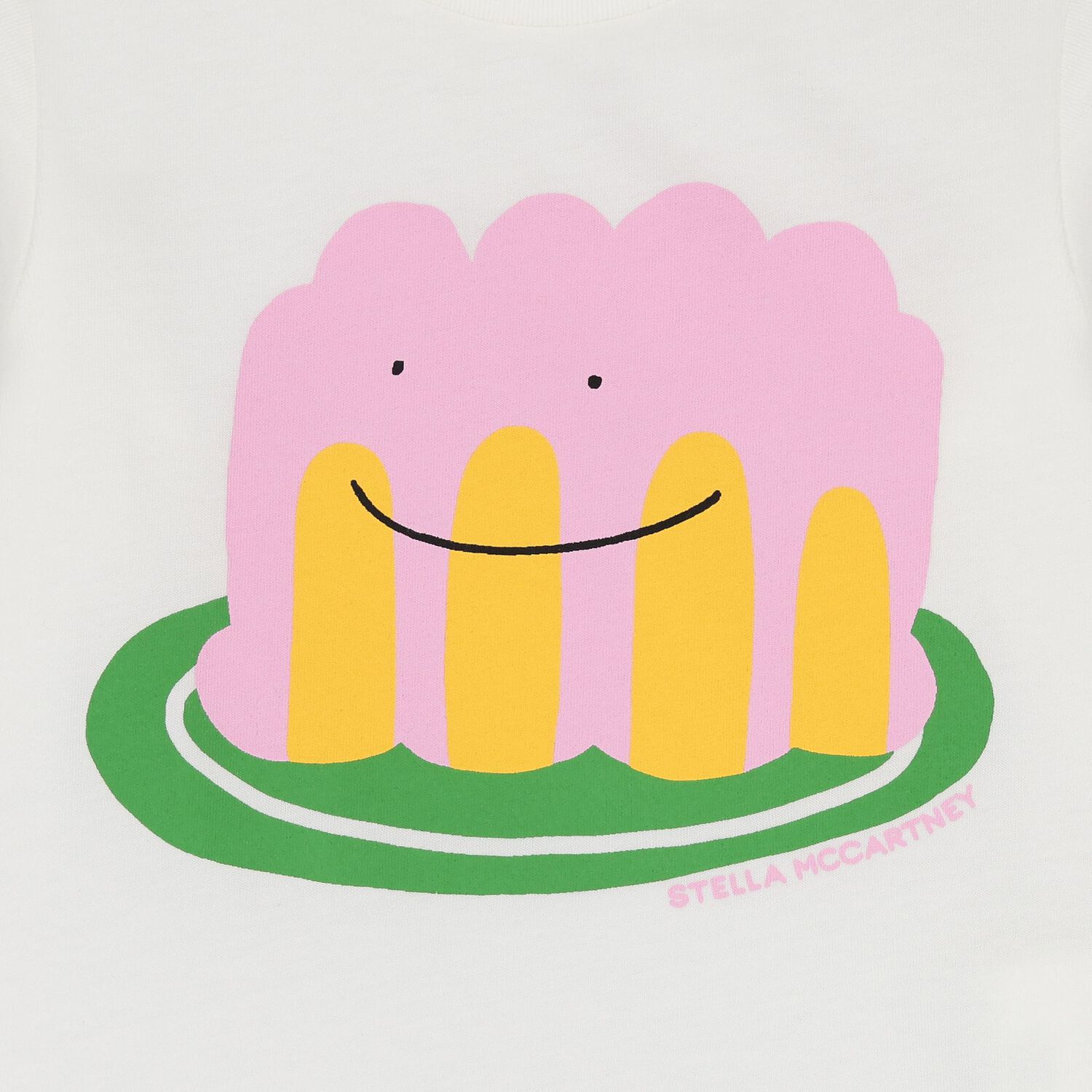 Younger Girls White Jelly Long Sleeve Top, 1, hi-res