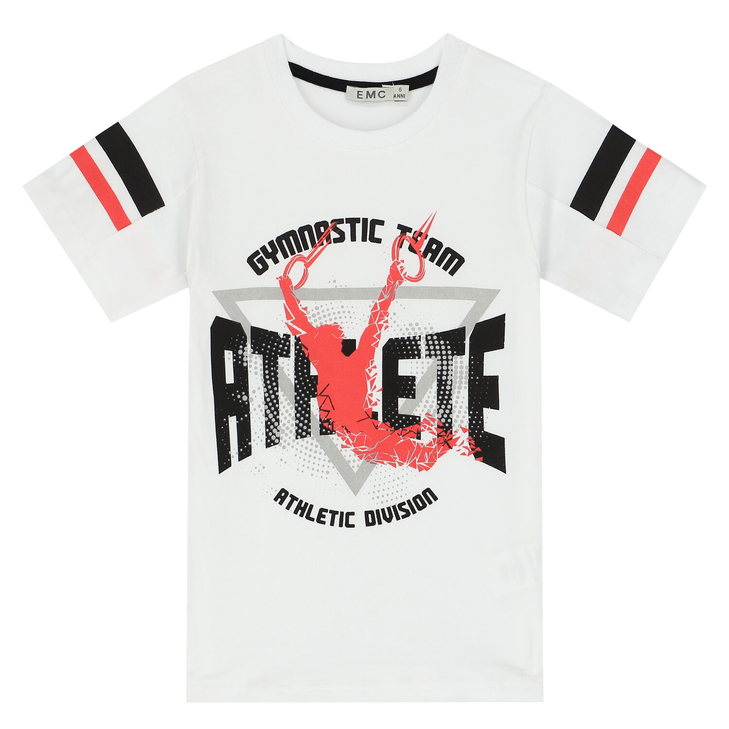 طقم شورت باللون الأبيض والرمادي للأولاد, 1, hi-res