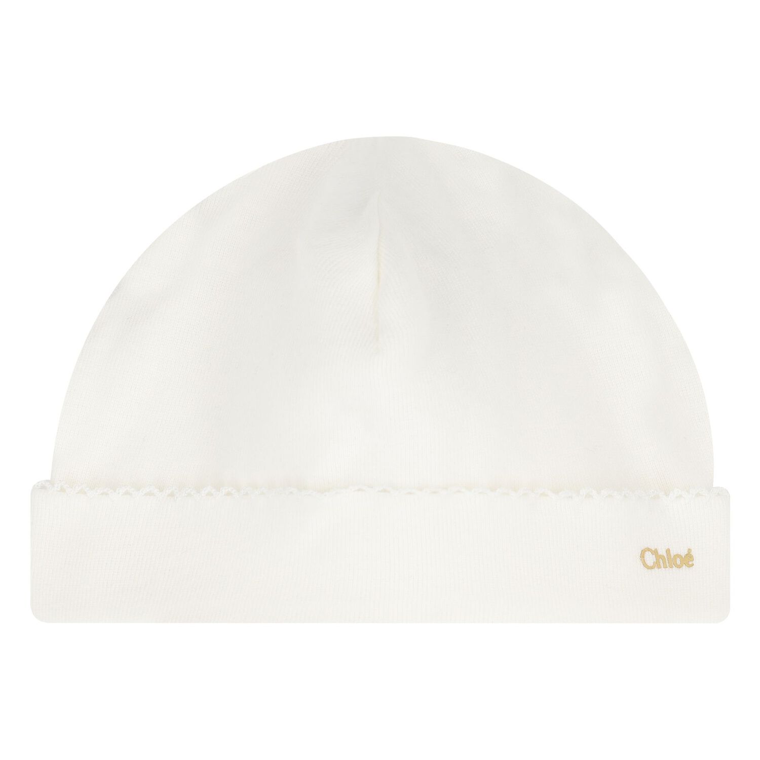 طقم بنات هدايا أفرول بالشعار باللون العاجي, 1, hi-res