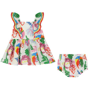 Younger Girls Colourful Dress Set