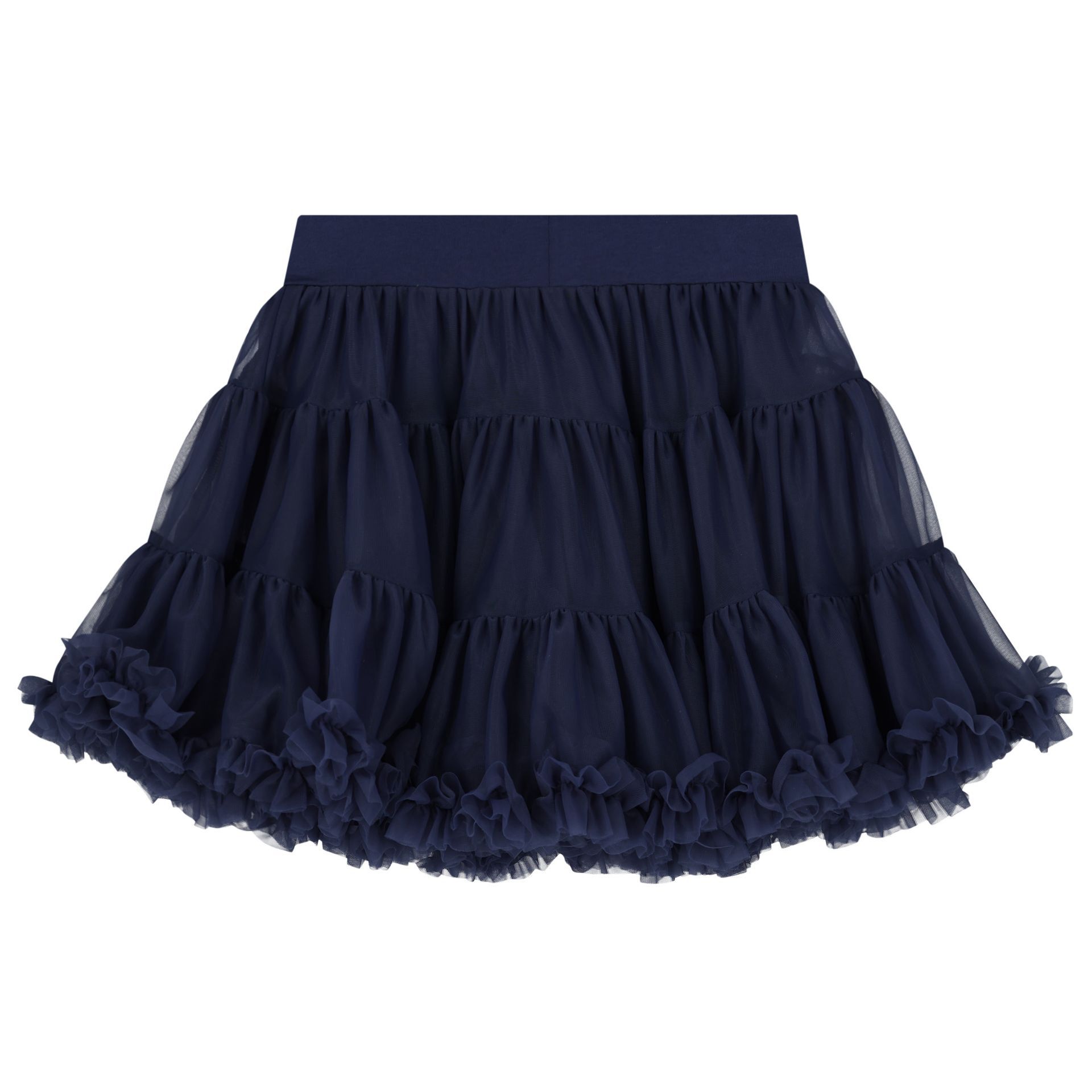 Long tulle skirt navy cheap