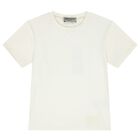 Ivory Logo Softskin T-Shirt, 2, hi-res