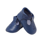 Baby Boys Navy Pre Walker Shoes, 3, hi-res
