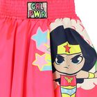 Girls Pink Wonder Woman Skirt, 1, hi-res