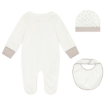 Ivory & Beige Babygrow Gift Set