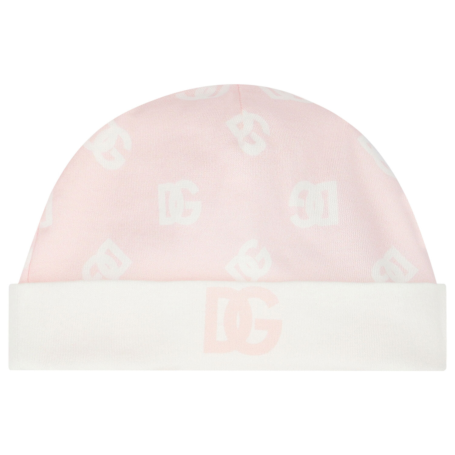 Baby Girls Pink Logo Babygrow Set, 1, hi-res image number null