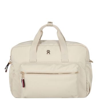 Beige Logo Baby Changing Bag