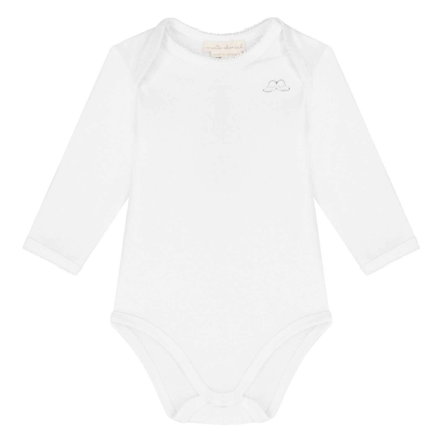 White Angel Wings Romper Gift Set, 1, hi-res image number null
