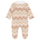 Mult-Coloured Zig Zag Babygrow, 4, hi-res