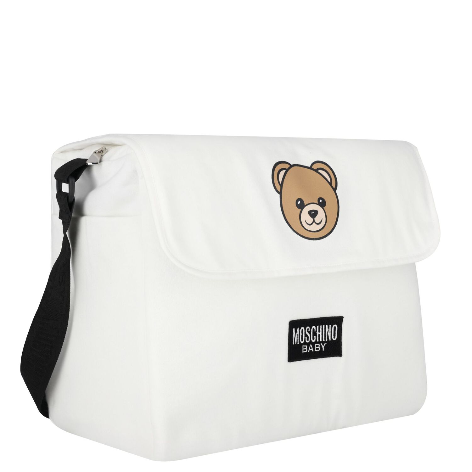 Ivory Teddy Bear Baby Changing Bag, 2, hi-res image number null