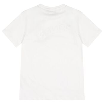 Boys White Logo T-Shirt