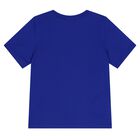 Boys Blue Logo T-Shirt, 1, hi-res