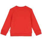 Younger Girls Red Hearts Tracksuit, 1, hi-res