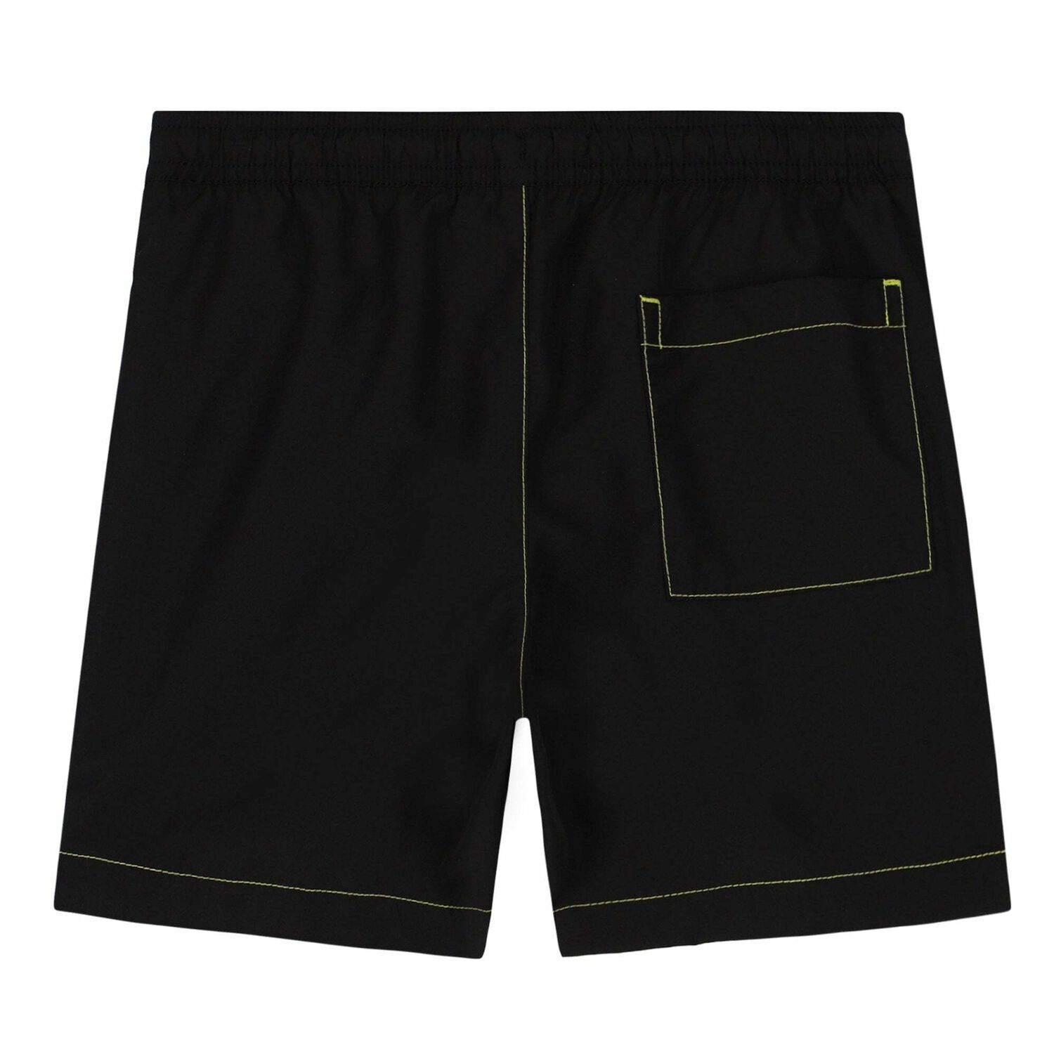 Boys Black Logo Swim Shorts, 1, hi-res image number null