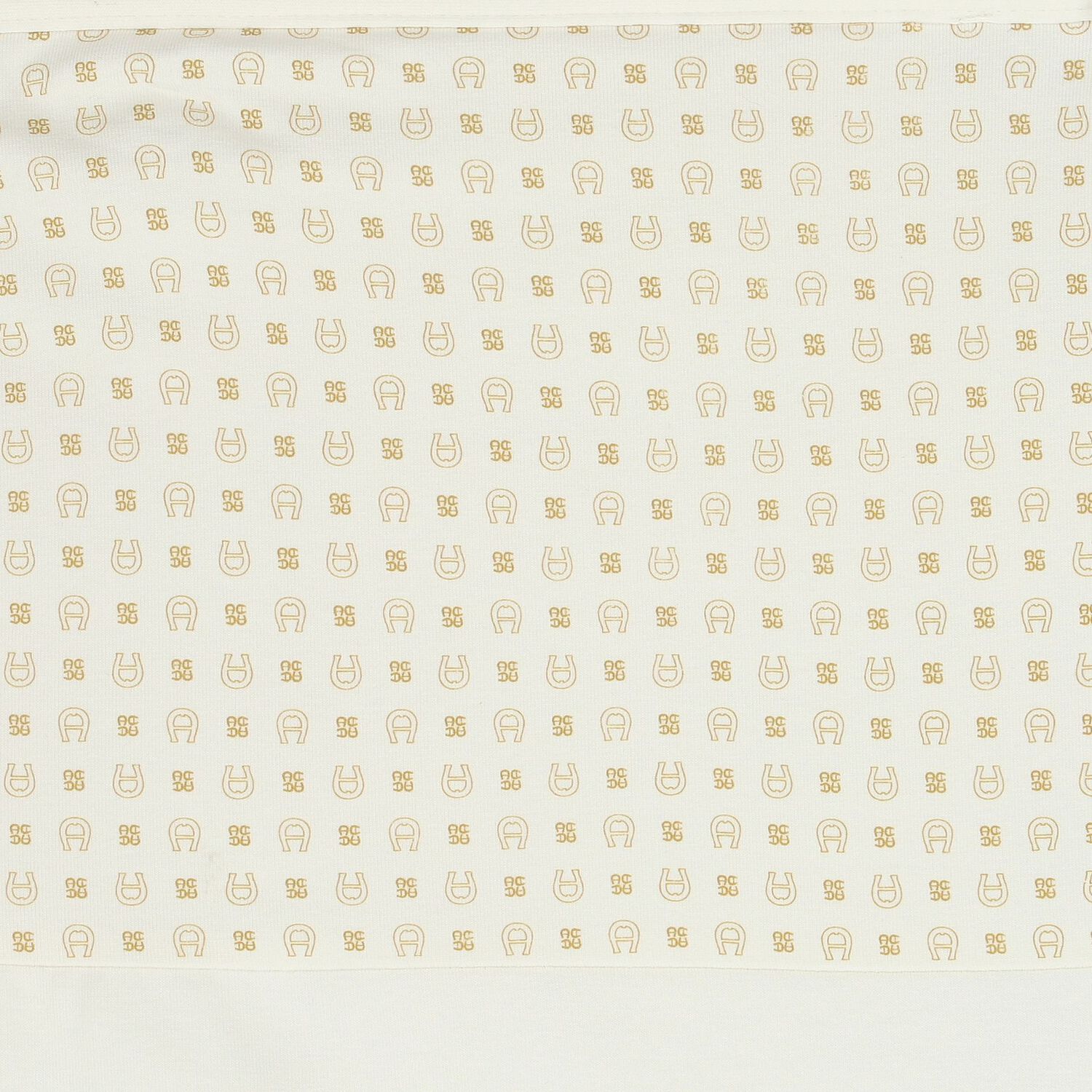 Ivory & Gold Logo Baby Blanket, 1, hi-res image number null