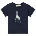 Baby Boys Navy Logo T-Shirt, 2, hi-res
