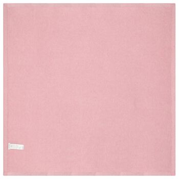 بطانية محبوكة باللون الوردي للبنات الصغار