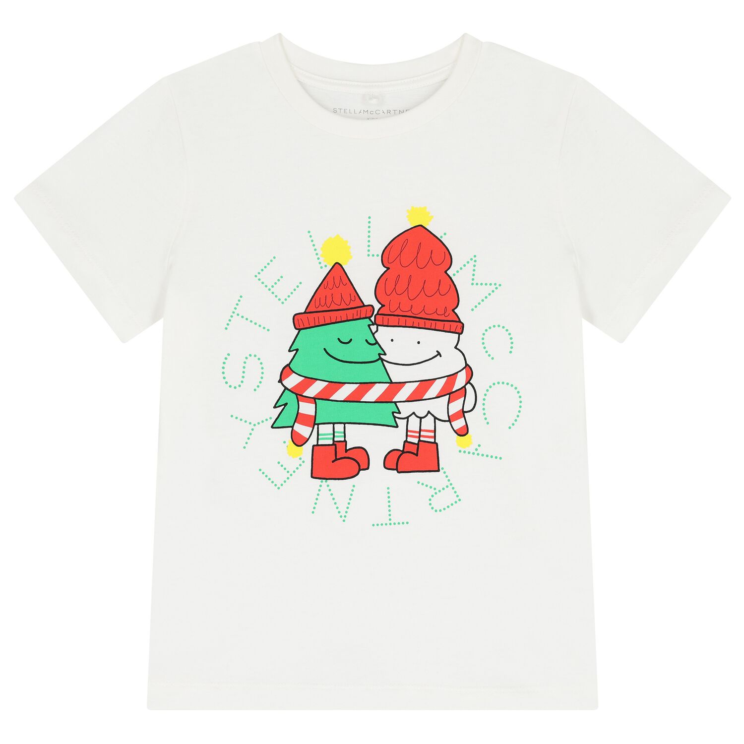 Ivory Christmas Tree Logo T-Shirt, 1, hi-res