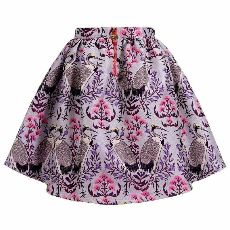 Girls Pink & Purple Skirt, 1, hi-res image number null
