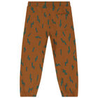 Boys Brown Joggers, 1, hi-res