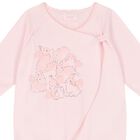 Baby Girls Pink Bunny Babygrow Gift Set, 1, hi-res
