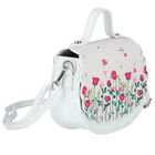 Girls White Roses Shoulder Bag, 1, hi-res