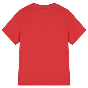 Red Logo Popcorn T-Shirt