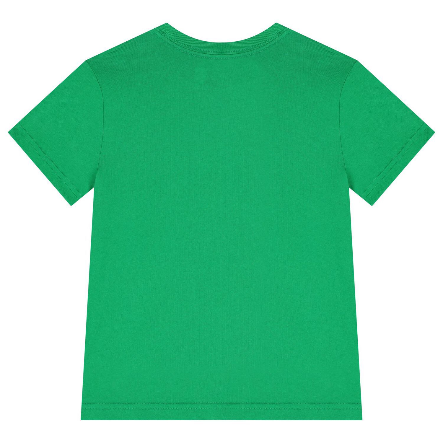Boys Green Logo Polo Bear T-Shirt, 1, hi-res