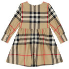 فستان باللون البيج , 1, hi-res