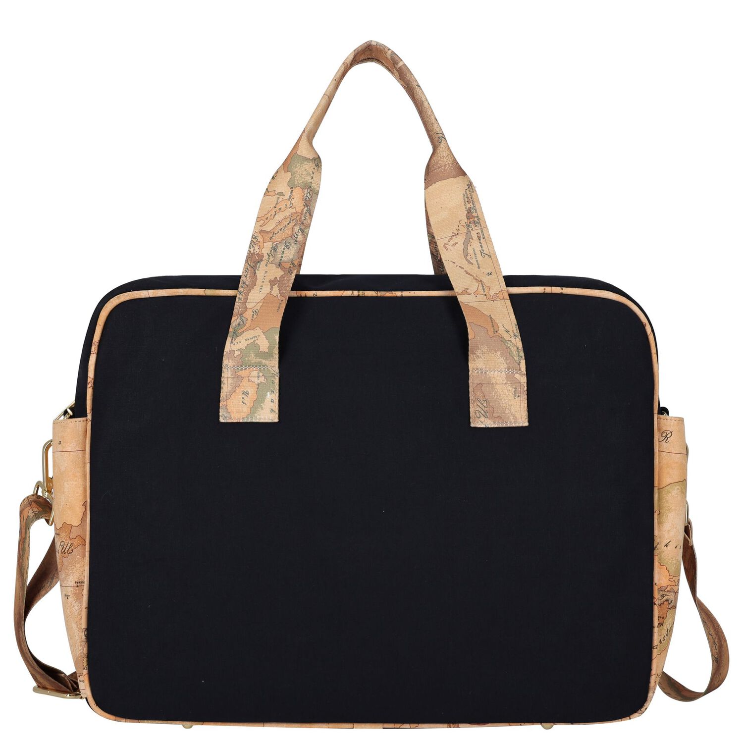 شنطة مواليد بالشعار بطبعة خريطة باللون الكحلي و البيج للأطفال  , 1, hi-res