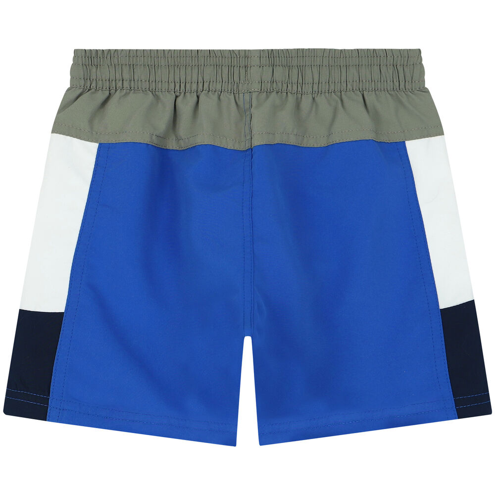 Kids - Logo Badge Sweatshorts - Sea Blue