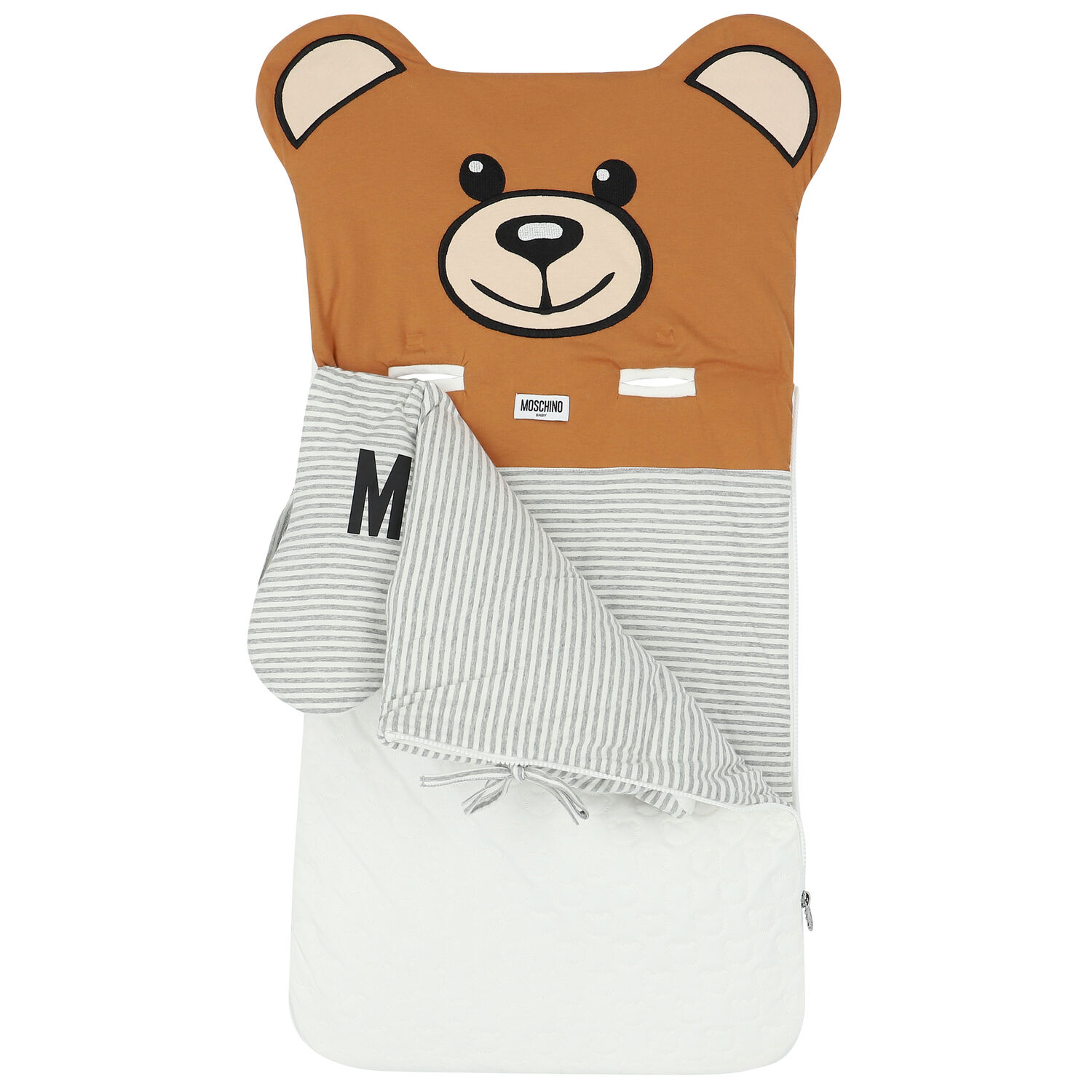 Ivory Teddy Logo Baby Nest, 2, hi-res image number null