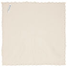 بطانية بنات محبوكة بالشعار باللون العاجي, 1, hi-res