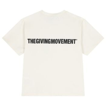 تي شيرت عاجي بقصّة عادية